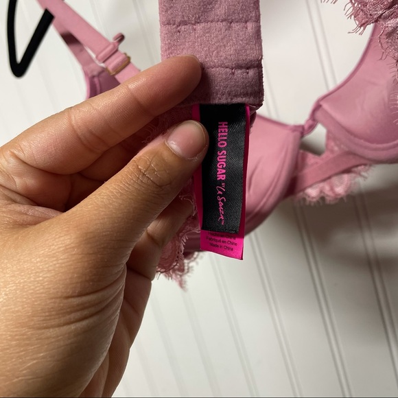 La senza Hello Sugar pink lace bra 34d - Picture 4 of 5